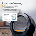 Litter-Robot 4 Supply Bundle by Whisker, Black - Automatic | Automatic, Self-Cleaning Cat Litter Box, Includes 3 OdorTrap Refills, 10 Liners, 30 Cleaner Wipes, & 2 Carbon Filters