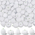 winemana Fall Decorations for Home Mini Pumpkins Gourds & Leaves Set