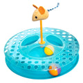 Catstages Tower of Tracks Cat Toy – 3-Level Track Tower with 6 Balls, Interactive Cat Toy for Indoor Enrichment