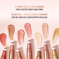 Charlotte Tilbury Beauty Light Wand Liquid Highlighter Makeup - Soft-Focus Highlighter & Blush for Cheeks - Pearlescent, Weightless Radiant Finish