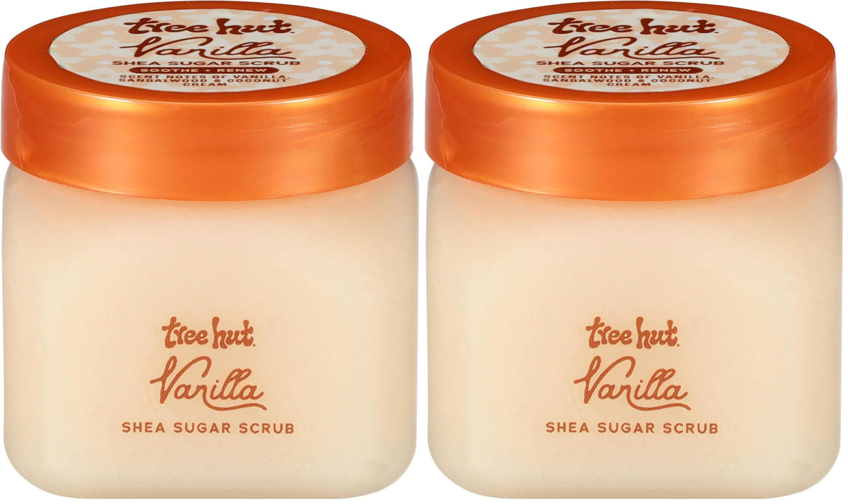 Tree Hut Shea Sugar Scrub - Coconut Lime - 18 oz - Exfoliating Body Scrub for Smooth, Glowing Skin - Made with Real Sugar and Shea Butter