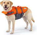 Outward Hound Granby Splash Orange Dog Life Jacket, Medium