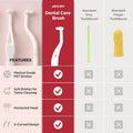 JAYU PET Dental Care Brush with Soft Bristles 1ea