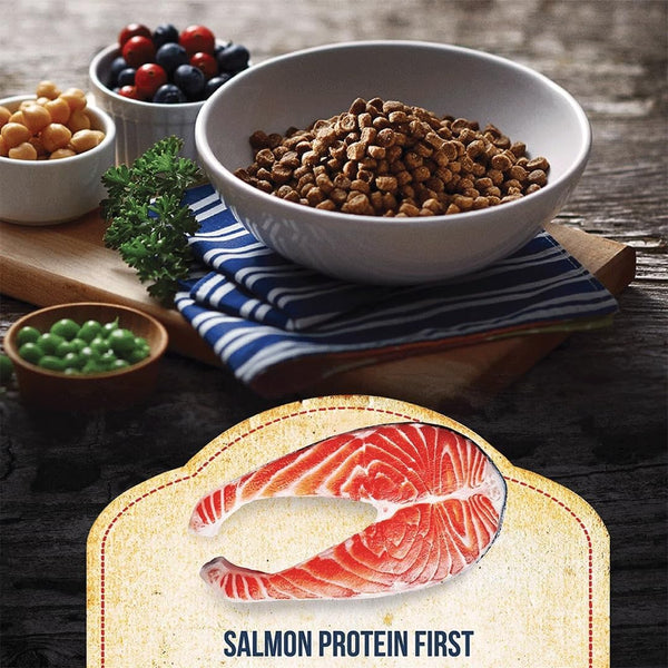 Fussie Cat Market Fresh Salmon Recipe, Dry Cat Food, 3.5lb Bag