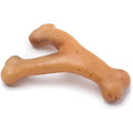 Benebone Wishbone Chew Toy for Aggressive Chewers, Pumpkin Spice, Small