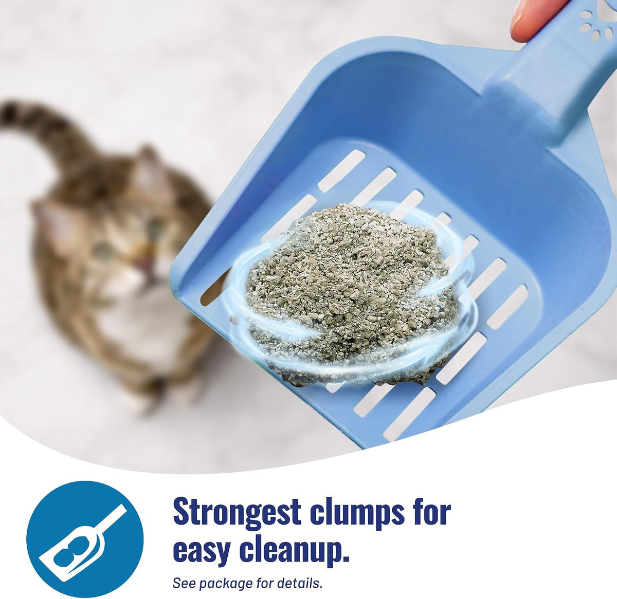 Cat's Pride Max Power: Total Odor Control - Up to 10 Days of Powerful Odor Control - Strong Clumping - Hypoallergenic - 99% Dust Free - Multi-Cat Litter, Unscented, 15 Pounds