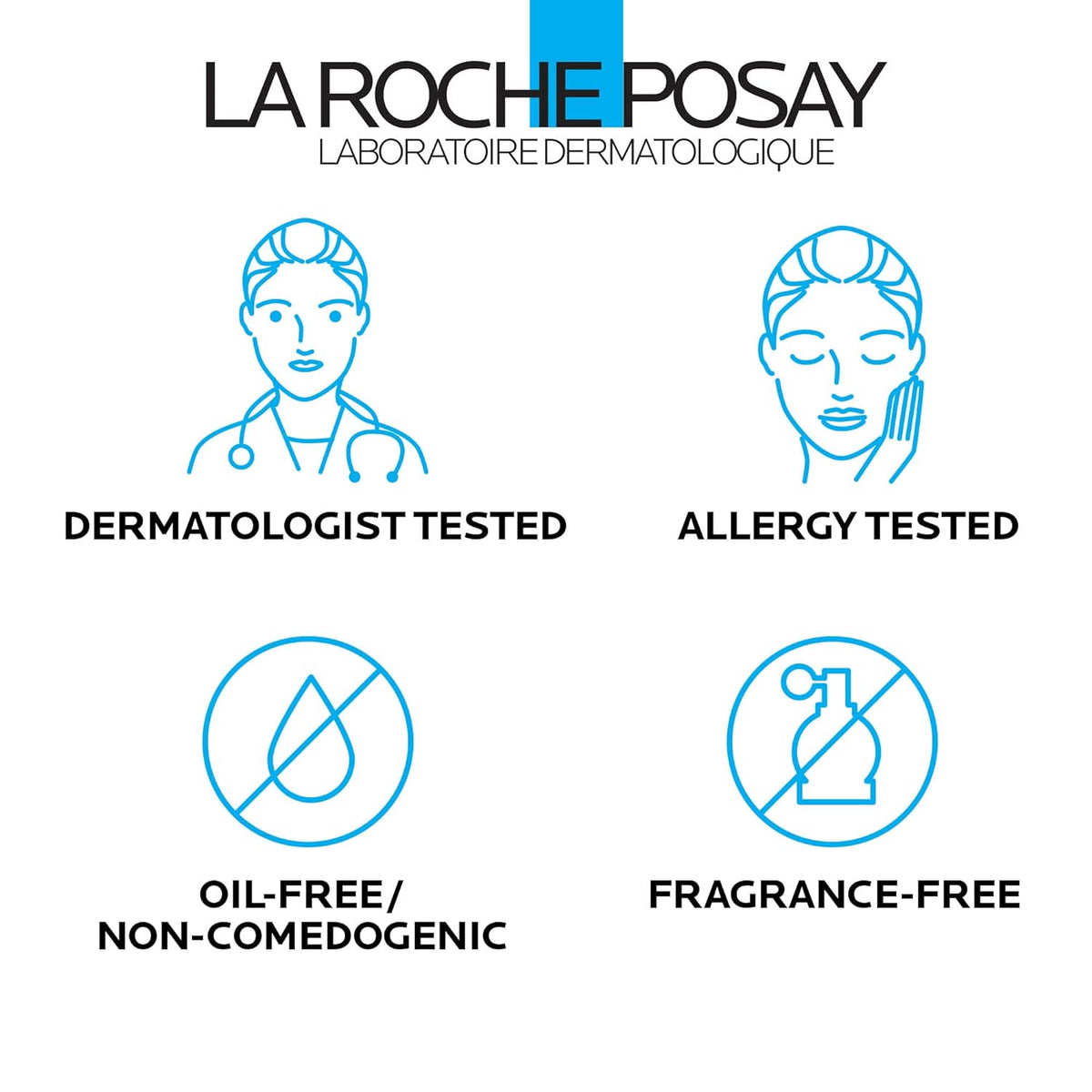 La Roche-Posay Toleriane Hydrating Gentle Face Cleanser, Daily Facial Cleanser with Niacinamide and Ceramides for Sensitive Skin, Moisturizing Face Wash for Normal to Dry Skin, Fragrance Free