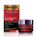 L'Oreal Paris Revitalift Triple Power Anti-Aging Face Moisturizer, Fragrance Free, Pro Retinol, Hyaluronic Acid & Vitamin C to Reduce Wrinkles, Firm & Brighten Skin, 2.55 Oz