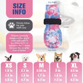 Anti Slip Dog Socks to Prevent Licking Paws, Dog Shoes for Hot Pavement, Dog Booties for Small Medium Large Senior Dogs, Traction Control Boots & Paw Protectors for Hardwood Floors