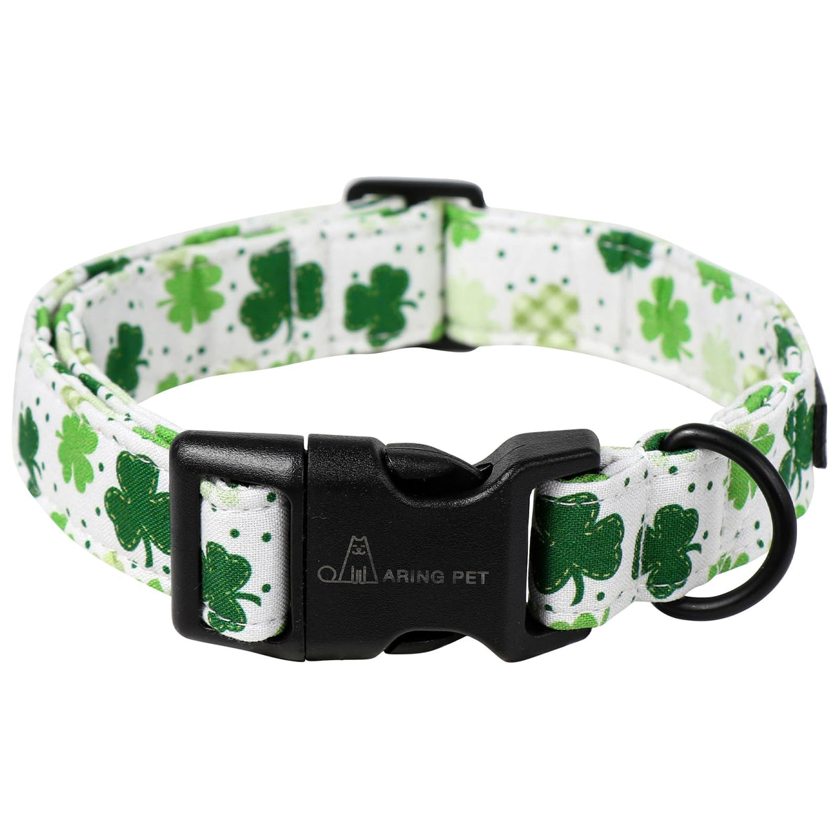 ARING PET Fall Dog Collar-Cotton Maple Leaves Dog Collar for Small Dogs, Adjustable Lightweight Dog Collars with Quick Release Buckle for Small Medium Large Dogs