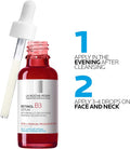 Pure Retinol Face Serum with Niacinamide (Vitamin B3) & Hyaluronic Acid | Gentle Anti-Aging Retinol Serum
