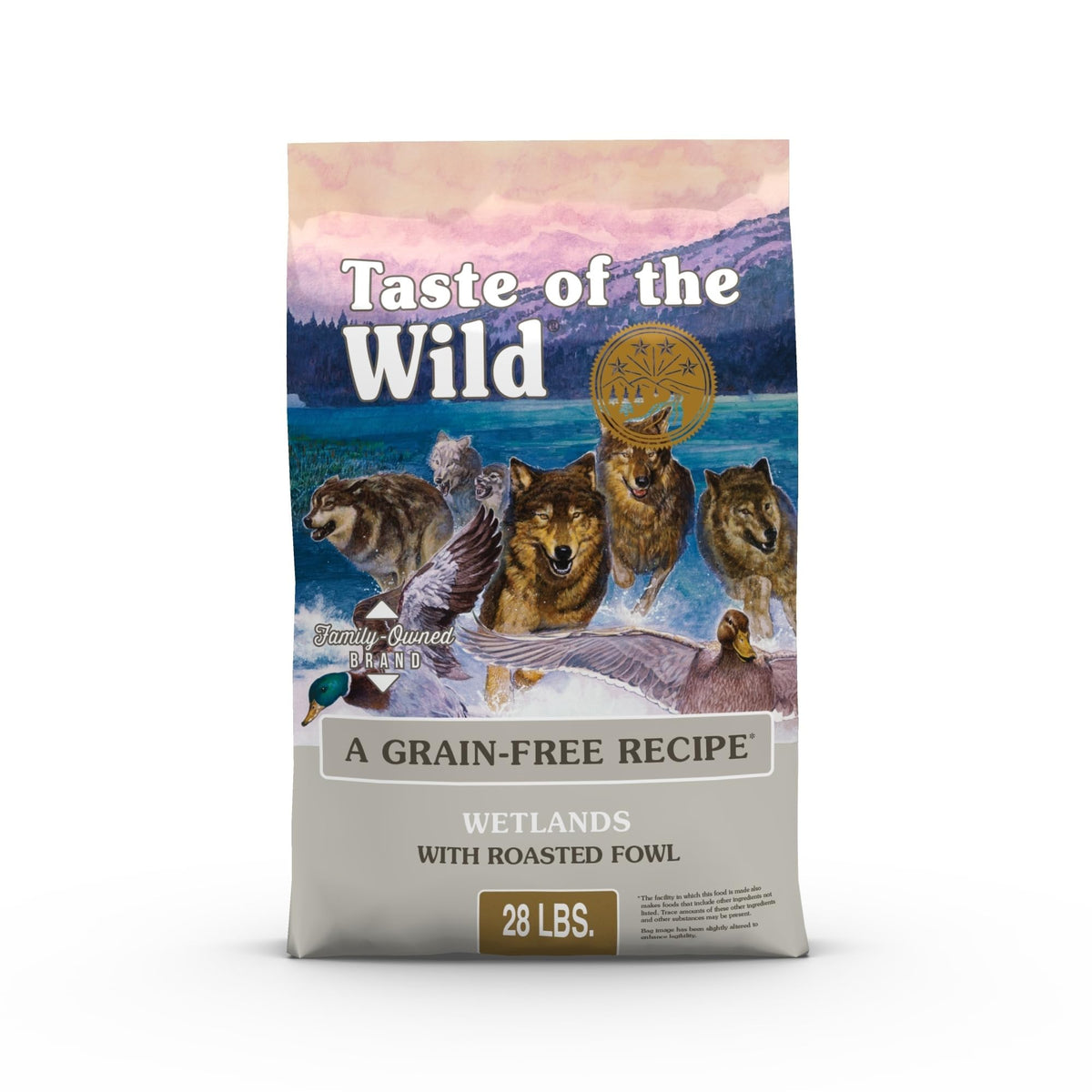 Taste of the Wild High Prairie Canine Grain-Free Recipe with Roasted Bison and Venison Adult Dry Dog Food, Made with High Protein from Real Meat and Guaranteed Nutrients and Probiotics 28lb