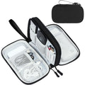 FYY Electronic Organizer, Travel Tech Pouch Bag, Cable Organizer Black