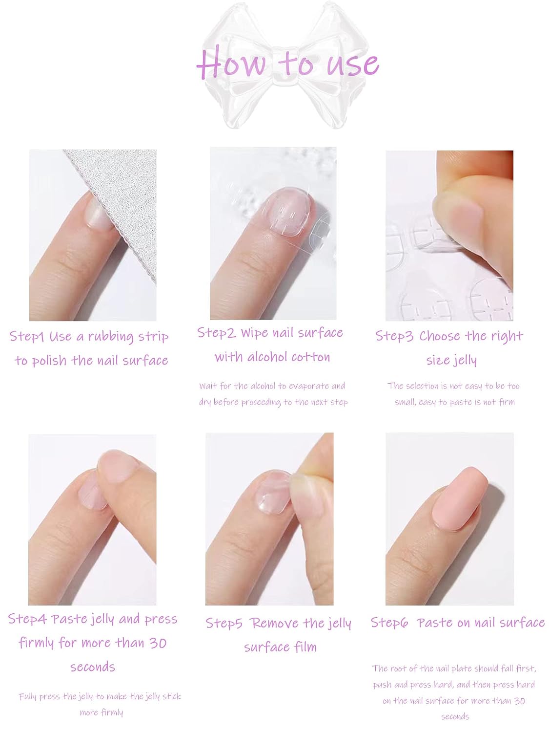 Halloween Press on Nails Medium Almond MABKJLF Fake Nails Glow in The Dark Full Cover Nightmare Christmas False Nails Glossy Glue on Nails Artificial Acrylic Nails for Women Girls 24 Pcs