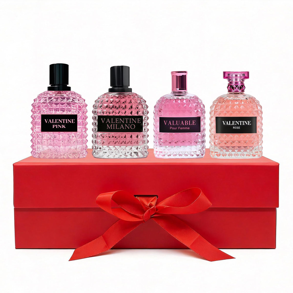 AFLUXE Women’s Perfume Set 4PCS, Long Lasting Eau De Fragrance