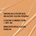 IT Cosmetics CC+ Cream Nude Glow Foundation with SPF 40 - Healthy Glow Tint