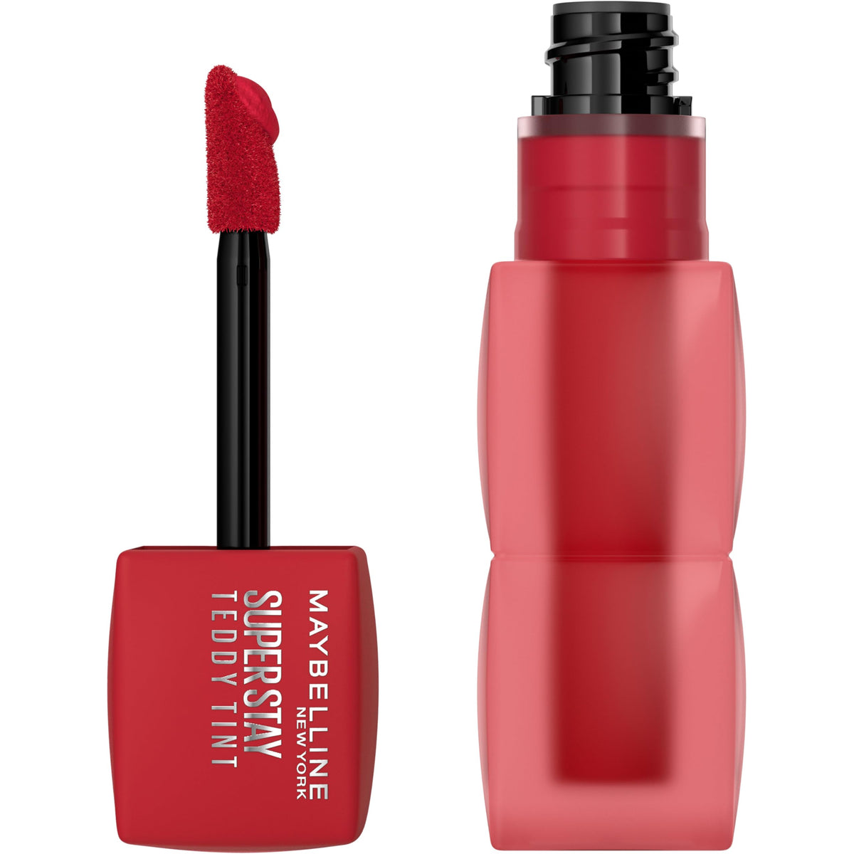 MAYBELLINE Super Stay Teddy Lip Tint, Long Lasting Matte Lipstick For Up To 12HR Wear, Wild At Heart, 1 Count
