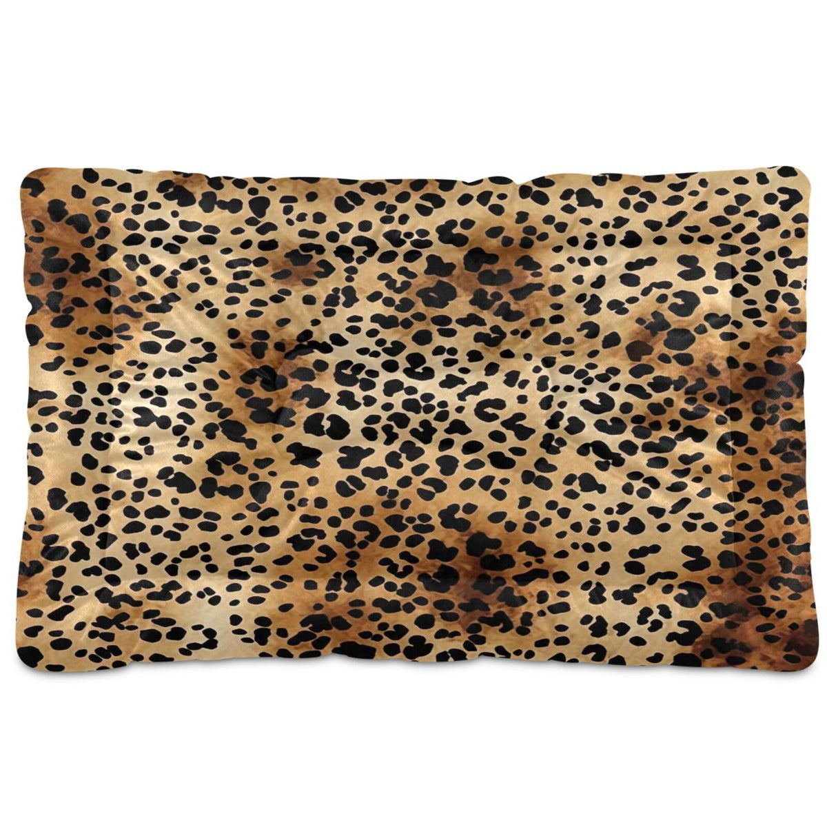 Christmas Patch Pet Bed Pad Soft Dog Bed Mat with Anti-Slip Bottom, Machine Washable Crate Pad Mattress for Dog Sleeping- 24 * 18inches