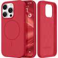 GolbinBox Magnetic for iPhone 16 Pro Max Case, Silicone Cover, Chalk Pink