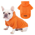 2 Pack Dog Hoodie Warm Hood Dog Sweater Cold Weather Small Dogs Sweatshirt Comfort Pet Clothes for Small Medium Dogs with Pockets Cats Chihuahua Clothes for Male Female Girl Boy Sporty Daily Wear