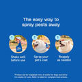ADAMS Plus Flea and Tick Spray for Dogs & Cats, Kills Fleas and Ticks, Repels Mosquitoes, Prevents Infestations up to 2 Months, Treatment for Dogs, Cats, Puppies & Kittens, 16 Fl Oz