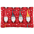 Christmas Patch Pet Bed Pad Soft Dog Bed Mat with Anti-Slip Bottom, Machine Washable Crate Pad Mattress for Dog Sleeping- 24 * 18inches