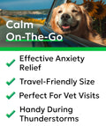 BARK&SPARK Advanced Calming Chews for Dogs - Hemp Chew + Melatonin - Anxiety Relief - Sleep Aid - Relaxing Treats - Stress Relief During Fireworks, Storms, Thunder, Barking