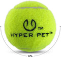 Hyper Pet Mini Extra Small Tennis Balls for Dogs, 1.75 Inch, 4 Pack, Green | Safe interactive playthings for exercise and training, works with the K9 Kannon launcher, keeps little pups active daily