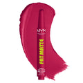 NYX PROFESSIONAL MAKEUP Fat Matte Lipstick, Pigmented, Smoothing, & Non-Drying Lip Crayon, Long Lasting Lip Makeup, Vegan & Cruelty Free - Fuzzy Flame (Red)