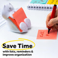 Post-it Note Dispenser, White Cat Design, 1 Dispenser, 1 Pad, 45 Sheets