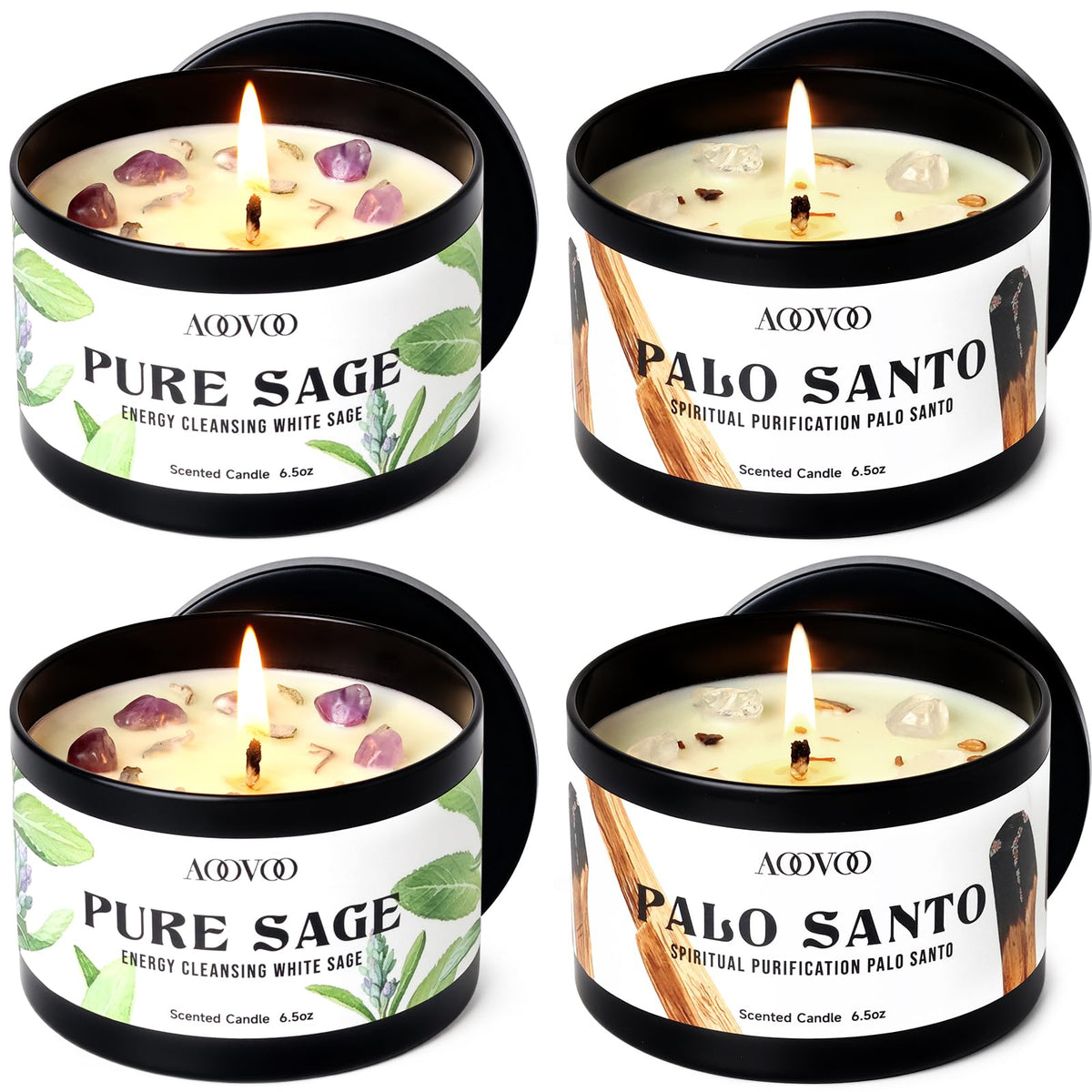 AOOVOO Pumpkin Spice Candle - 12oz Fall Candles for Home Scented Decor