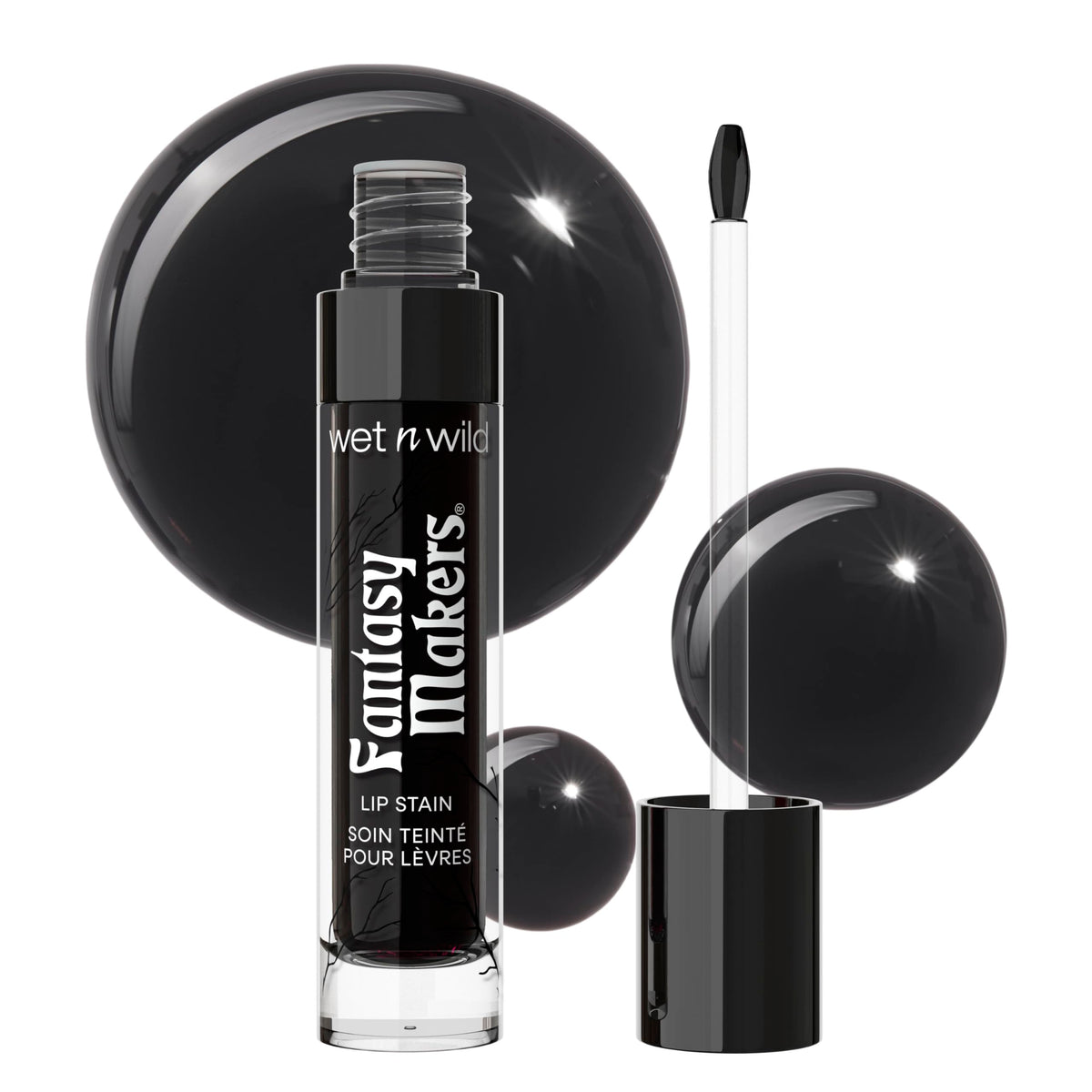 wet n wild Halloween Fantasy Makers Lip Stain, Long lasting Buildable Color, Weightless Formula, Cruelty-Free - Vampire's Bite