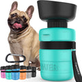 lesotc Dog Water Bottle, Portable Pet Water Dispenser, Leak Proof Travel Squeeze Water Bottle for Dogs, Puppy Essentials Dog Stuff Accessories for Outdoor Walking, Hiking, BPA-Free, Lightweight