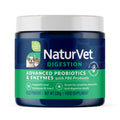 NaturVet – Digestive Enzymes - Plus Probiotics & Prebiotics – Helps Support Diet Change & A Healthy Digestive Tract – for Dogs & Cats (Soft Chews, 120 Count)