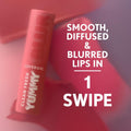 COVERGIRL Clean Fresh Yummy Blur Lipstick, Blurring Effect, Matte Lip Color, Fresh Pear Flavored, Vegan Formula - 220 Pear-fectly (Soft Pink Nude)