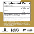 Qunol 200mg Ubiquinol, Powerful Antioxidant for Heart and Vascular Health, Essential for energy production, Natural Supplement Active Form of CoQ10, 60 Count