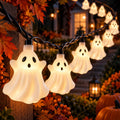 8.5FT Pumpkin String Lights with 10 Bulbs for Halloween Outdoor Decor Party