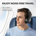 Soundcore by Anker Q20i Hybrid Active Noise Cancelling Headphones, Black