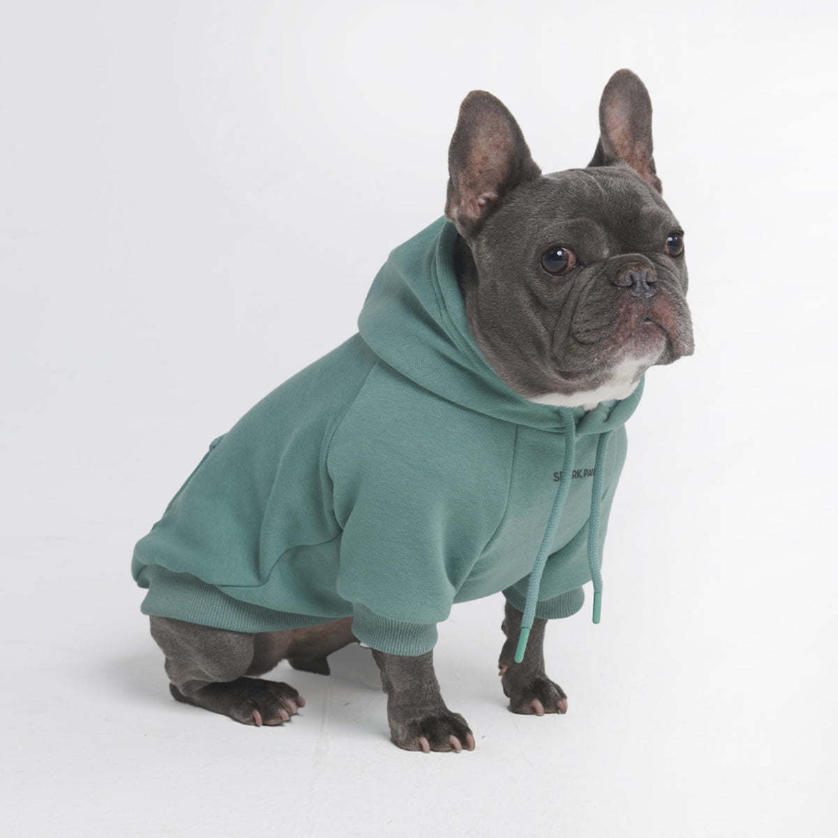 Spark Paws Dog Hoodie – Premium Dog Sweater for Small, Medium, and Large Dogs | Warm Outfits for French Bulldogs, Pitbull, Puppy, Winter Jacket Alternative - Alpine - L