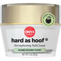 Onyx Professional Hard as Hoof Nail Strengthening Cream, Island Coconut Scent - Nail Growth and Conditioning Cuticle Cream Stops Splits, Chips, Cracks & Strengthens Nails, 1 oz