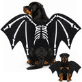 Halloween Ghost Dog Costume Glow Eyes Breathable Outfit for Medium Dogs