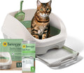 Purina Tidy Cats Litter Box System, BREEZE System Starter Kit Litter Box, Litter Pellets & Pads