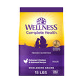 Wellness Complete Health Adult Dry Dog Food, Wholesome Grain Kibble, Natural, Chicken and Oatmeal Recipe, 30 lb Bag