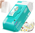HICC PET Wipes for Dogs & Cats, Cleaning Deodorizing External Anal Area Wipes, Hydrating & Nourish Fur Dog Grooming Wipes for Paw, Butt, Body