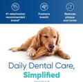 Virbac C.E.T.® Enzymatic Oral Hygiene Chews for Dogs, Medium - Plaque & Tartar Control - Single Layer Beefhide with Exclusive Dual-Enzyme System & Tasty Chicken Flavor - Easy to Give Dog Dental Chew