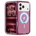 Follaroma Magnetic for iPhone 16 Plus Case, Heavy Duty Phone Cases, Clear
