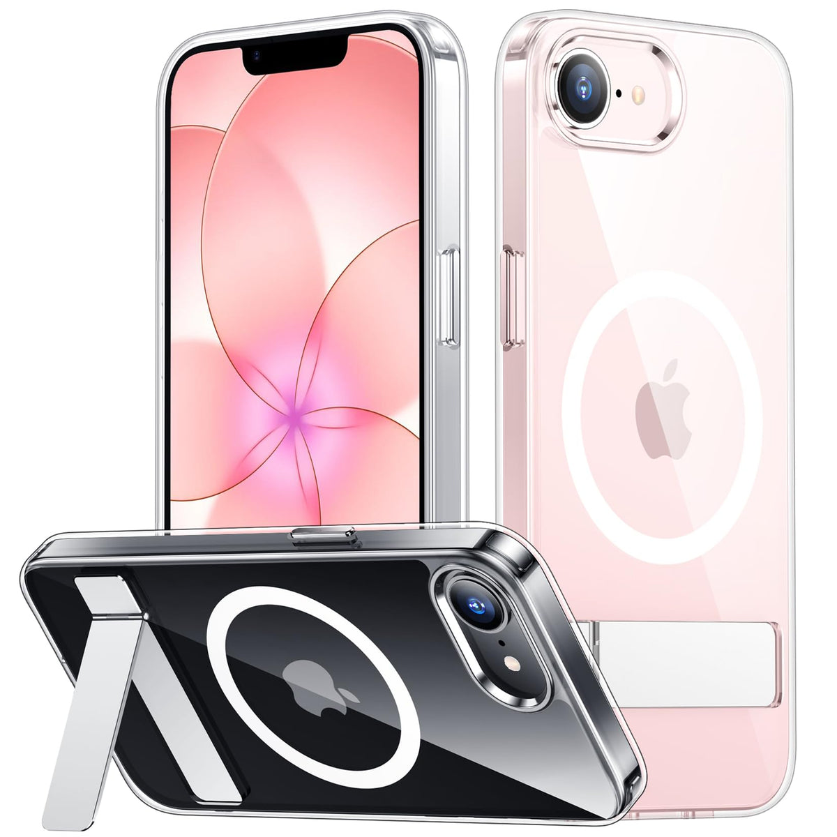 SPIDERCASE for Samsung Galaxy S26 Ultra Case,Built-in Stand,Clear