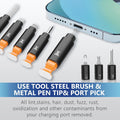 iPhone Cleaning Kit for Charging Port Cell Phone USB C with Storage Case