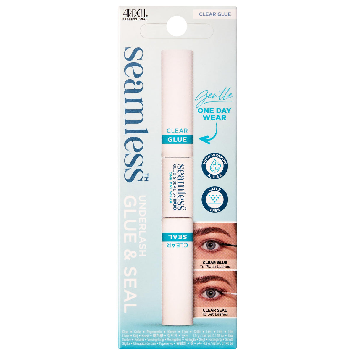 Ardell Seamless Eyelash Extension Bond & Seal, Long-Lasting Lash Adhesive and Sealant for Everyday Use