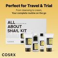 COSRX All About Snail Mucin Korean Skin Care Set, Mini Travel Essentials